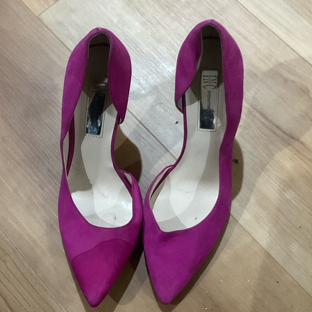 INC International Concepts Fuchsia Heels